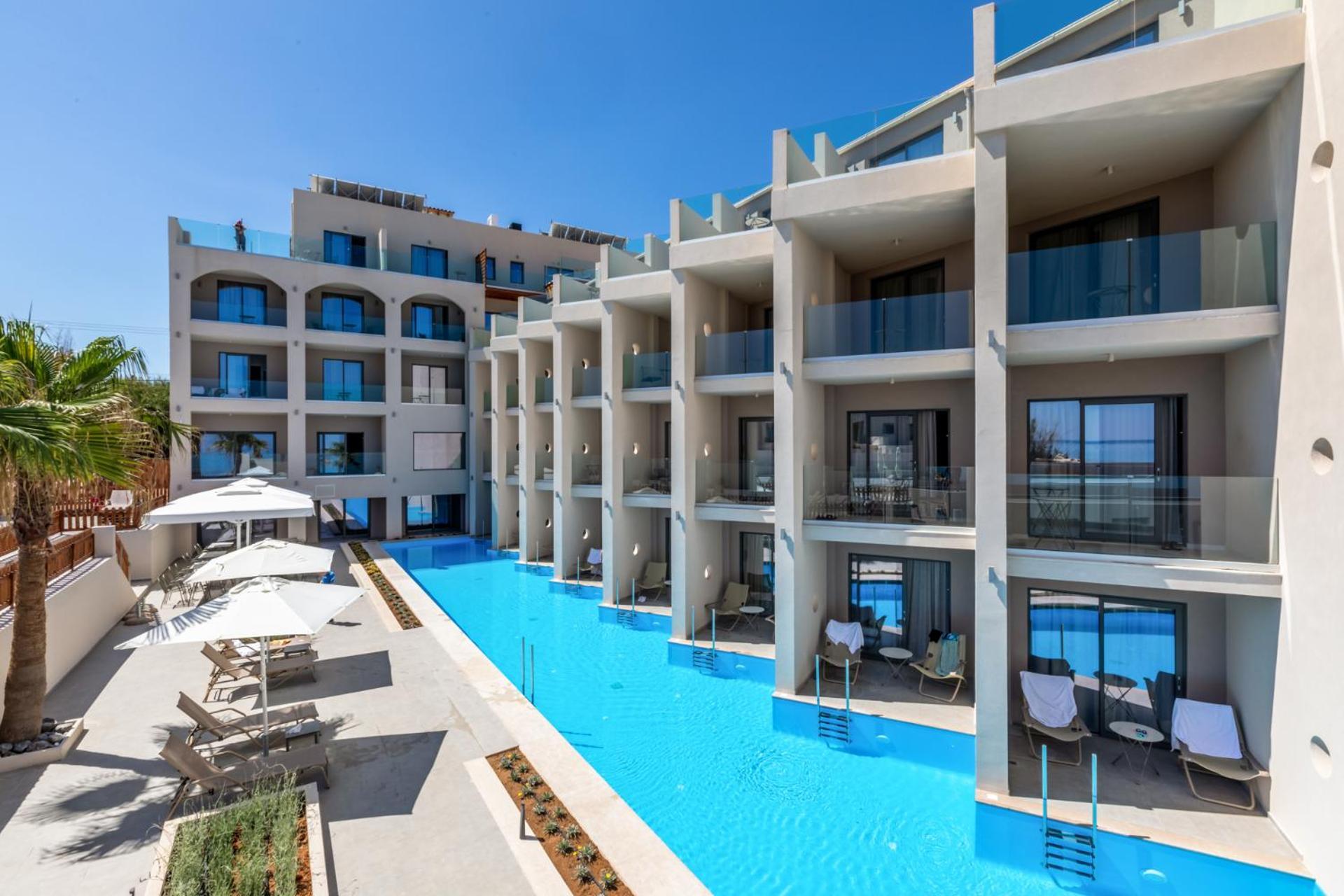 فندق White Olive Elite Rethymno Sfáka المظهر الخارجي الصورة